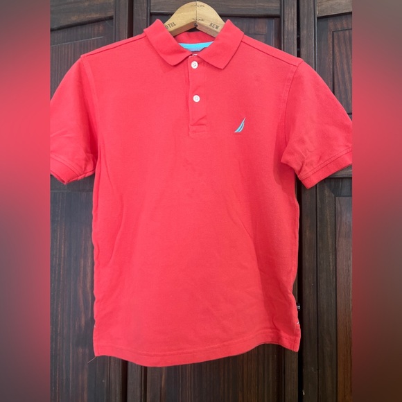 Nautica‎ pink polo boys size 10 - Picture 1 of 3